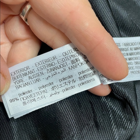 Zara Women's sequin accented Black and White Tweed Jacket  - new- stunning - Picture 8 of 8